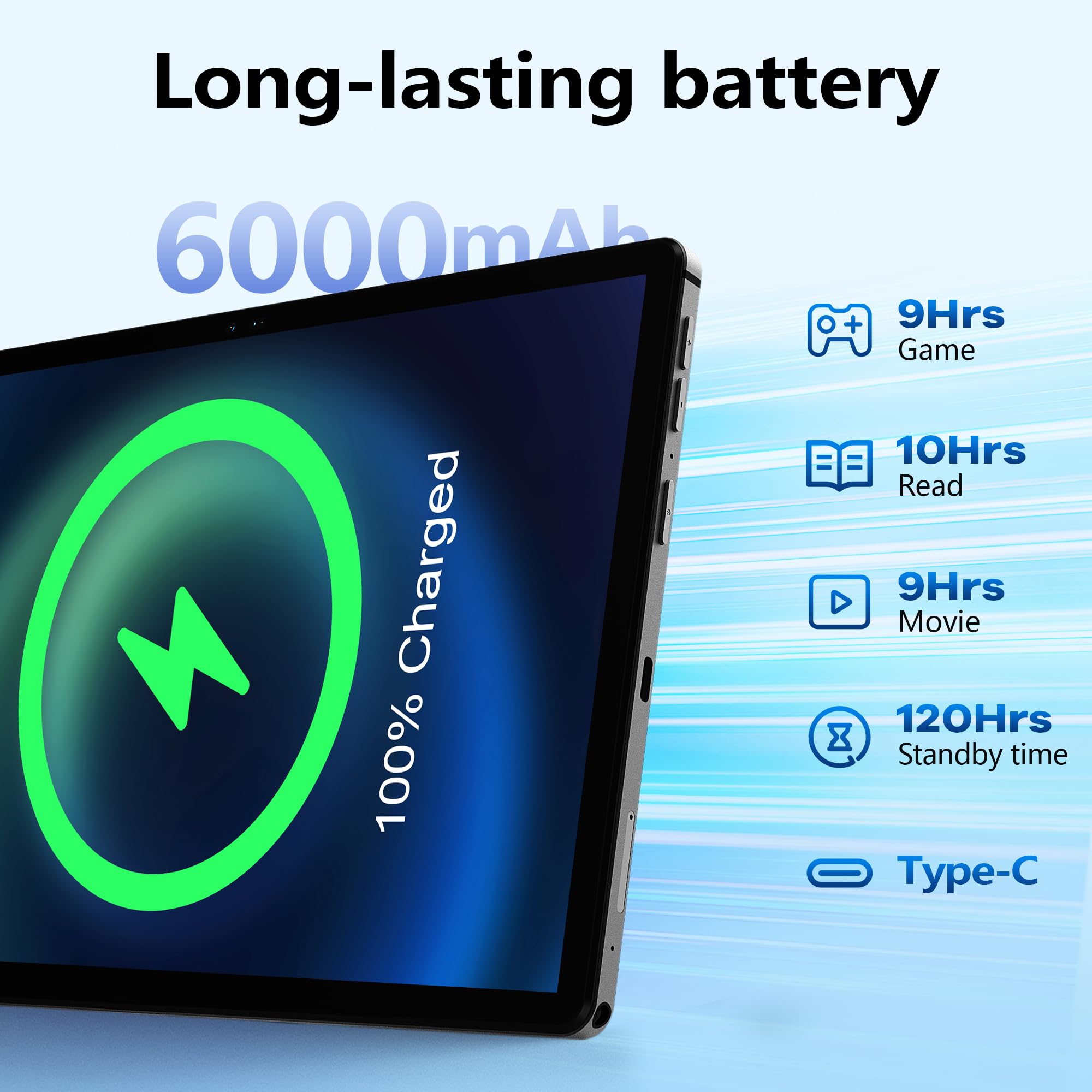 Amazon.com : Kinstone 10.1 Inch Android Tablet Octa-Core Processor